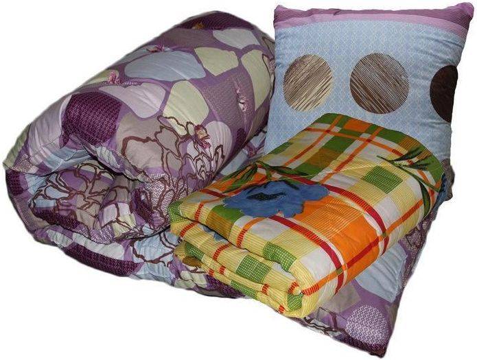 Комплект спального места БЮДЖЕТ: матрас, подушка, одеяло