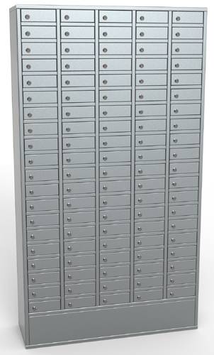 Шкаф абонентский Регион РА.3.100 на 100 абонентов с почтовыми замками