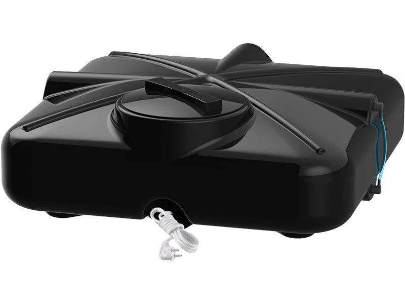 Бак для душа 250 литров с подогревом Б-250(М) чёрный