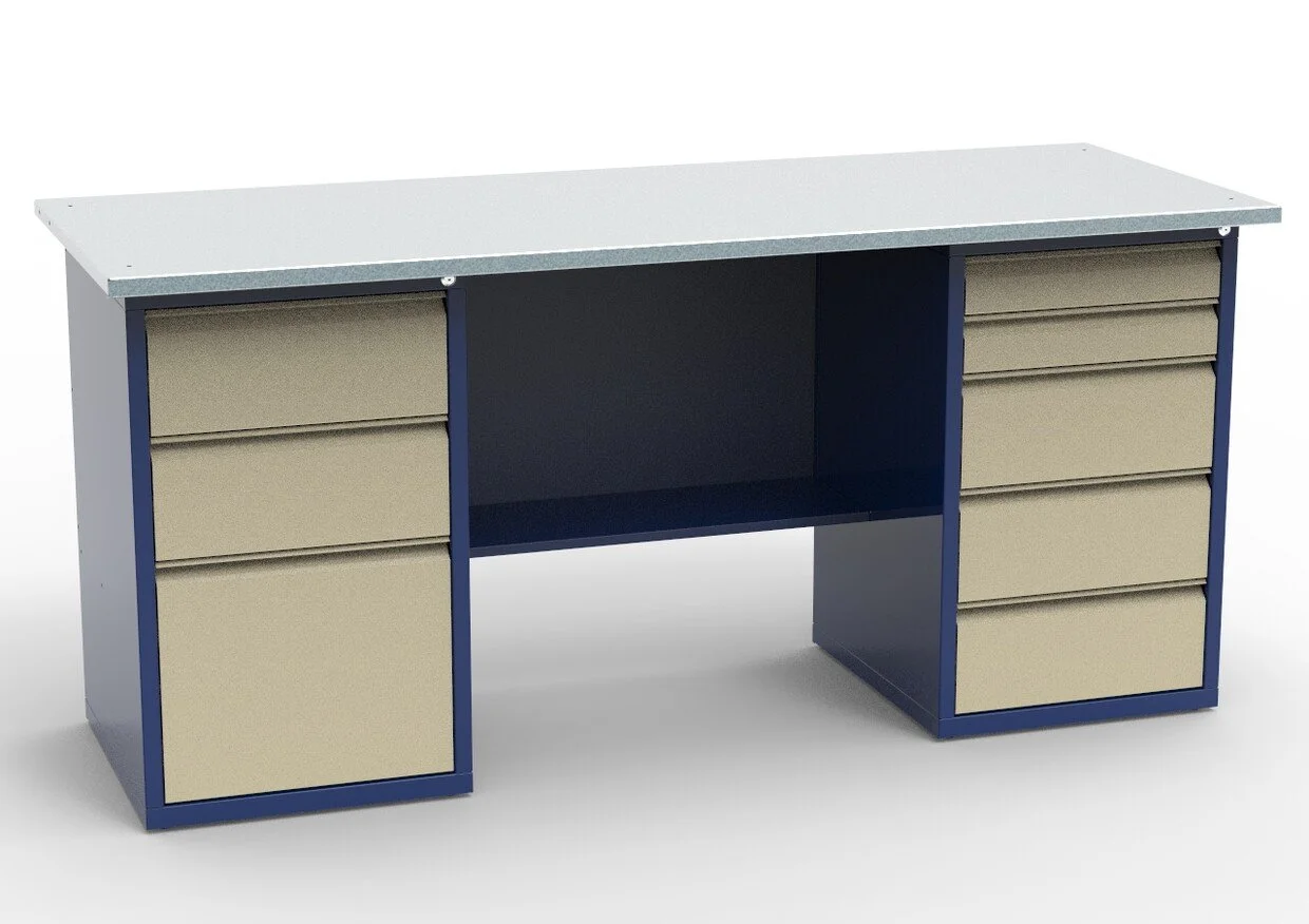 Верстак слесарный двухтумбовый СВ-2Т.03.05.19_сб1