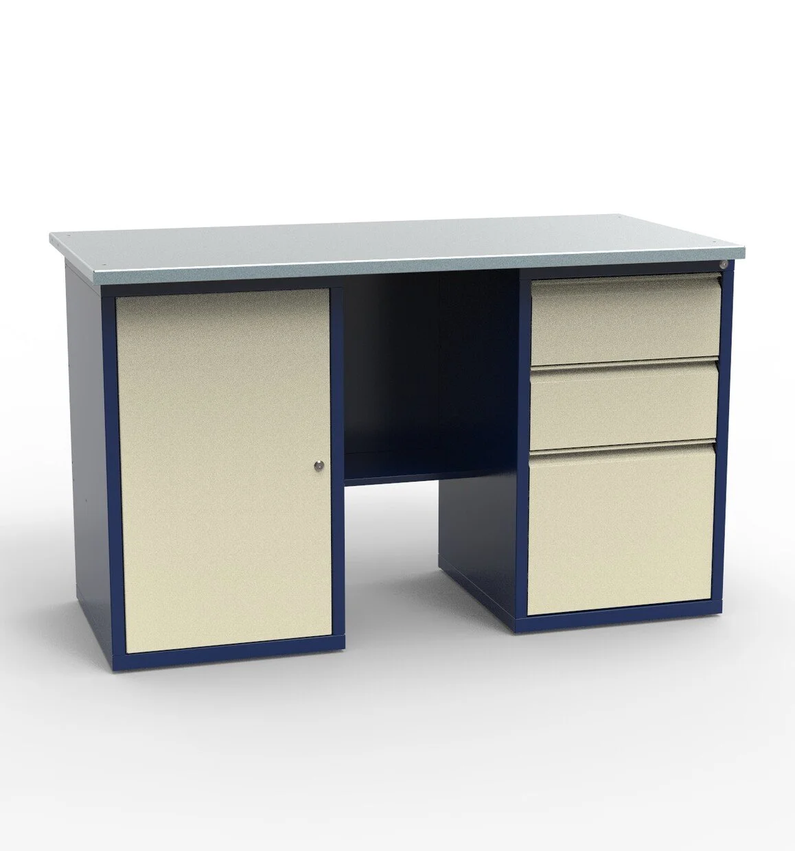 Верстак слесарный двухтумбовый СВ-2Т.01.03.14_сб4