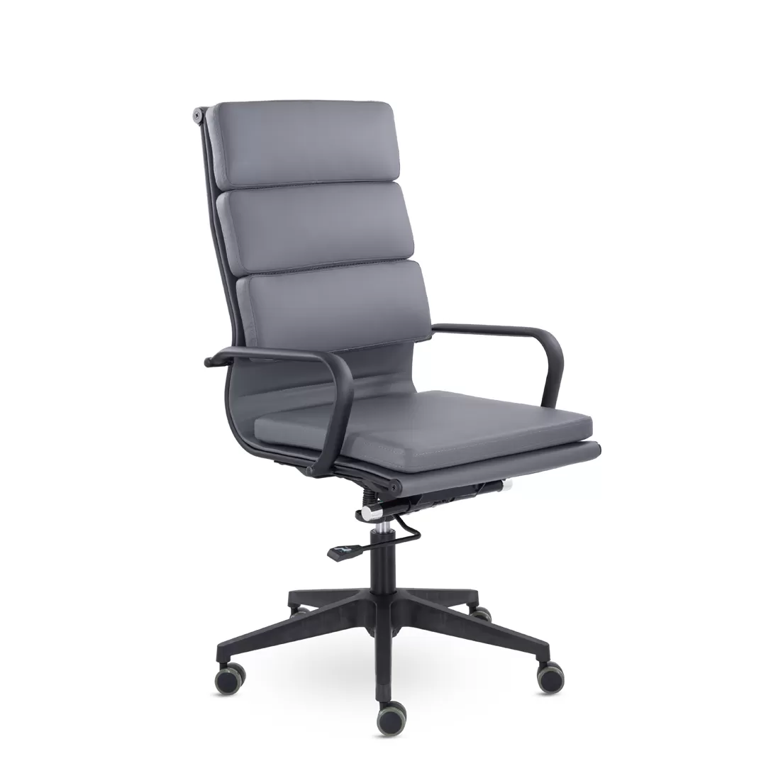 Компьютерное кресло Кайман Трио В BL Ср S-0422 (темно-серый)