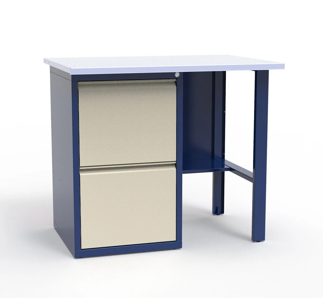 Верстак слесарный однотумбовый СВ-1Т.02.00.10