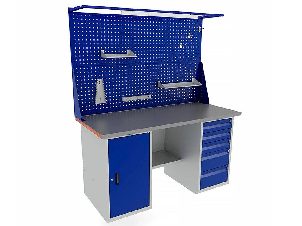 Верстак металлический Практик Profi (№605) WTS160.WD1/WD5.021